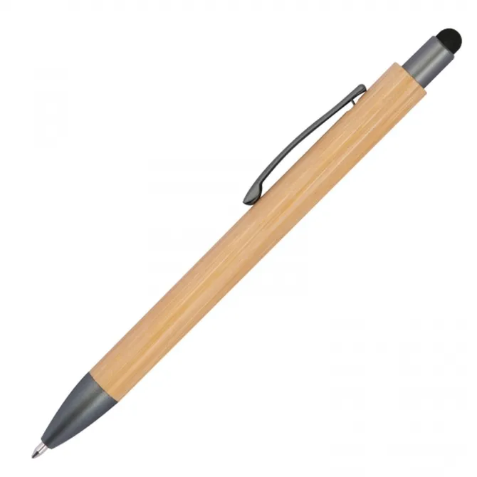 Długopis drewniany touch pen LUCIO / Czarny 1219403