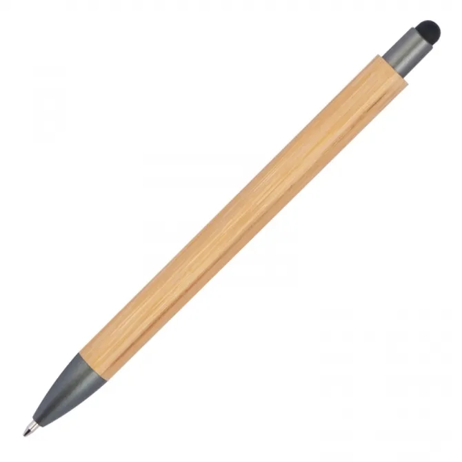 Długopis drewniany touch pen LUCIO / Czarny 1219403