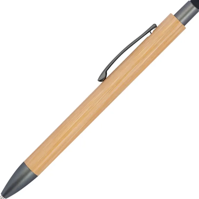 Długopis drewniany touch pen LUCIO / Czarny 1219403