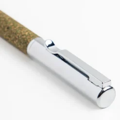 Długopis ekologiczny w kartonowym etui / Thevertia / Srebrny IP13153890
