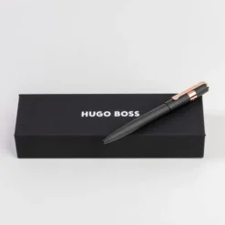 Długopis Gear Pinstripe Black / Rosegold / Czarny HSV2854E