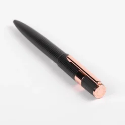 Długopis Gear Pinstripe Black / Rosegold / Czarny HSV2854E