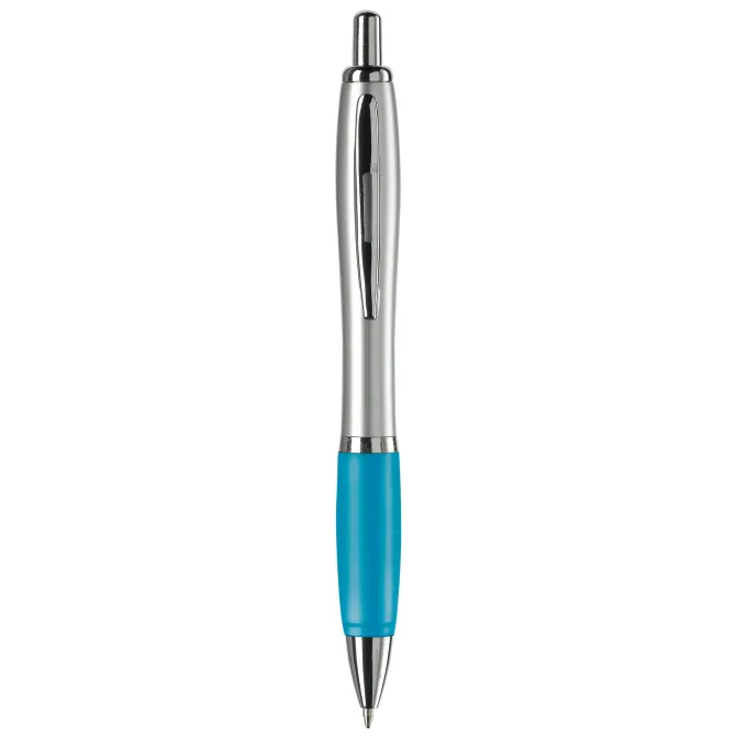 Długopis Hawaï srebrny / Srebrny / czarny LT80422-N0502