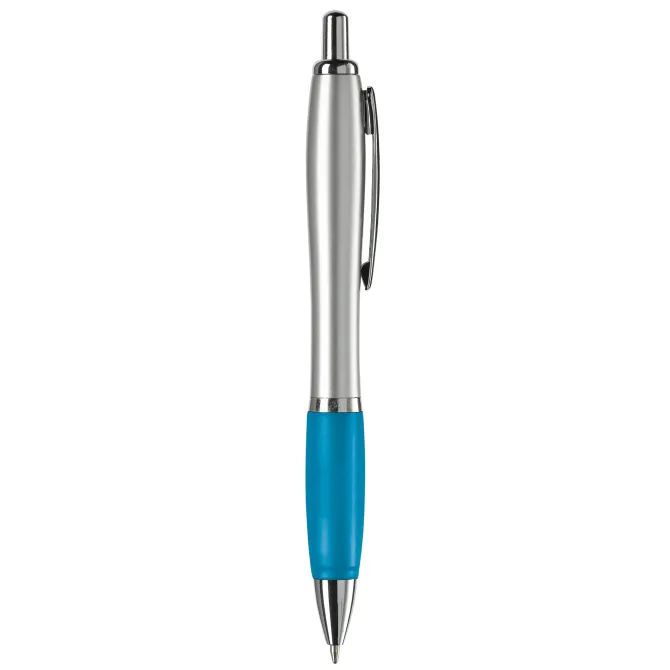 Długopis Hawaï srebrny / Srebrny / czarny LT80422-N0502