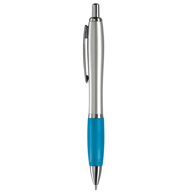 Długopis Hawaï srebrny / Srebrny / czarny LT80422-N0502