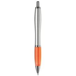 Długopis Hawaï srebrny / Srebrny / pomarańczowy LT80422-N0526