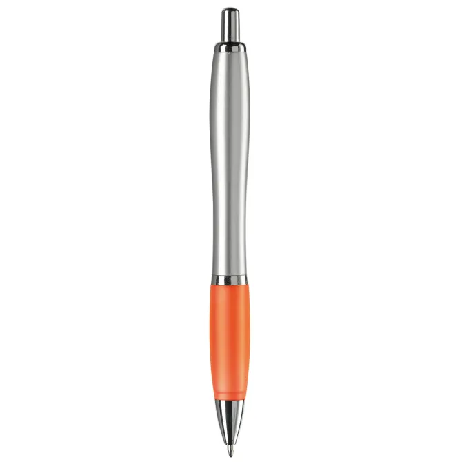 Długopis Hawaï srebrny / Srebrny / pomarańczowy LT80422-N0526