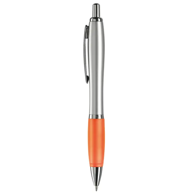 Długopis Hawaï srebrny / Srebrny / pomarańczowy LT80422-N0526