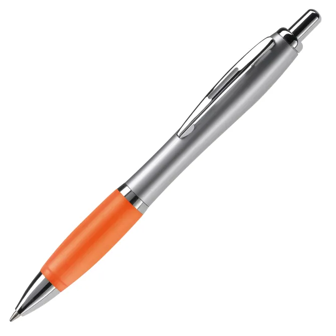 Długopis Hawaï srebrny / Srebrny / pomarańczowy LT80422-N0526