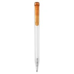Długopis Ingeo TM Pen Clear przejrzysty / Ecru / niebieski LT87543-N5411