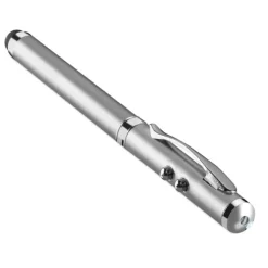 Długopis i wskaźnik laserowy / Srebrny mat MO8097-16