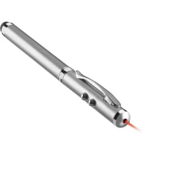 Długopis i wskaźnik laserowy / Srebrny mat MO8097-16