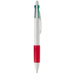 Długopis 4-kolorowy / Biały / czerwony LT87226-N0121
