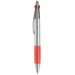 Długopis 4-kolorowy / Srebrny / czerwony LT87226-N0521