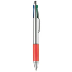 Długopis 4-kolorowy / Srebrny / czerwony LT87226-N0521