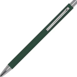 Długopis metalowy soft touch GIORGIO / Ciemnozielony 1368099