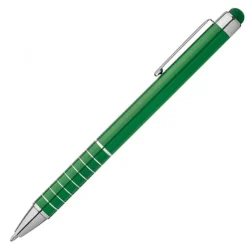 Długopis metalowy touch pen LUEBO / Zielony 041809
