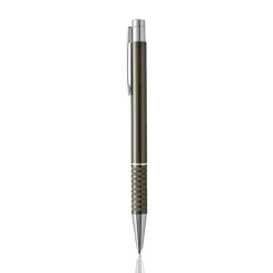 Długopis metalowy ze srebrnymi detalami / Kubbing / Ciemnoszary IP13147096