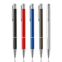 Długopis metalowy ze srebrnymi detalami / Kubbing / Srebrny IP13147090