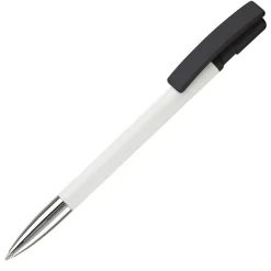 Długopis Nash / Biały / czarny LT80804-N0102