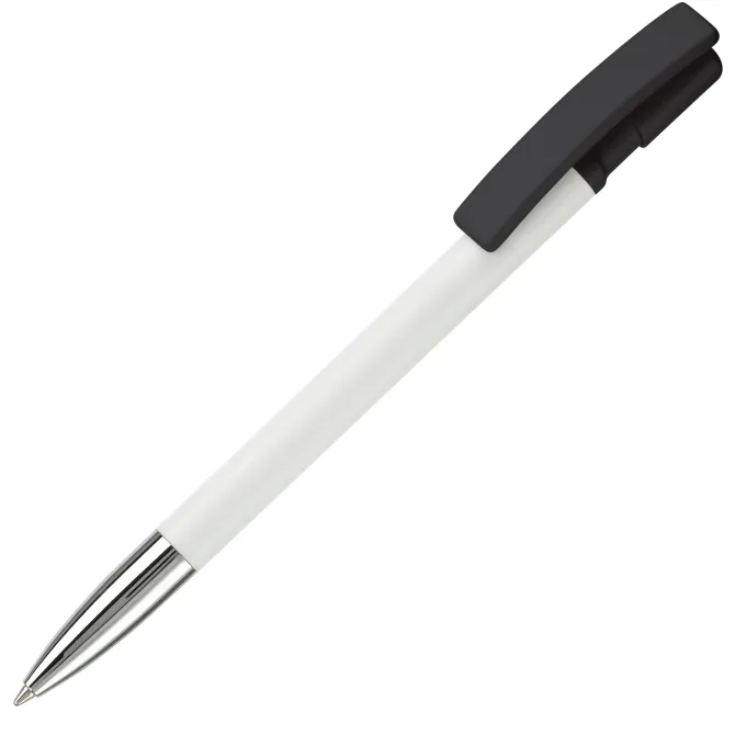 Długopis Nash / Biały / czarny LT80804-N0102