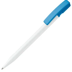 Długopis Nash / Biały / jasnoniebieski LT80815-N0112