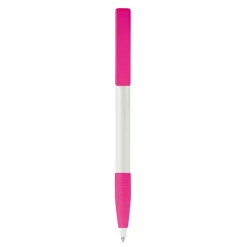 Długopis Nash Grip / Biały / różowy LT80801-N0176