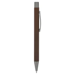 Długopis New York soft touch / Ciemnobrązowy LT87767-N0050