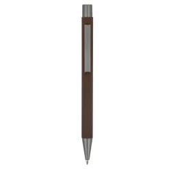 Długopis New York soft touch / Ciemnobrązowy LT87767-N0050