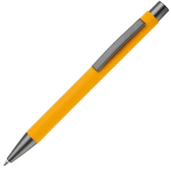Długopis New York soft touch / żółty LT87767-N0041