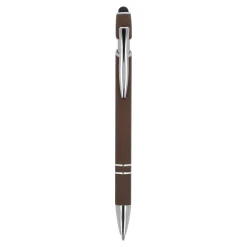 Długopis Paris Metalowy miękki dotyk / Ciemnobrązowy LT87782-N0050