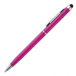 Długopis plastikowy touch pen KIMBERLY / Różowy 1878611