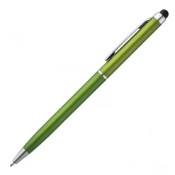 Długopis plastikowy touch pen KIMBERLY / Jasnozielony 1878629