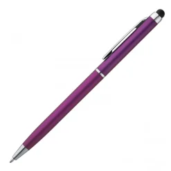 Długopis plastikowy touch pen KIMBERLY / Fioletowy 1878612