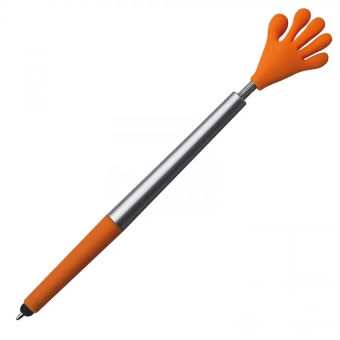 Długopis plastikowy touch pen Smile Hand CrisMa KARINA / Pomarańczowy 1341510