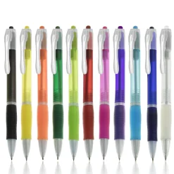 Długopis plastikowy z ergonomicznym uchwytem / Priny / Translucent IP13132798