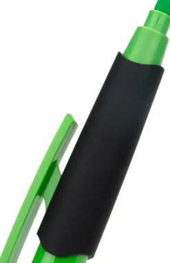 Długopis plastikowy z zakreślaczem touch pen EMMETT / Jasnozielony 1096529