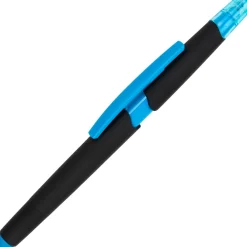 Długopis plastikowy z zakreślaczem touch pen EMMETT / Jasnoniebieski 1096524