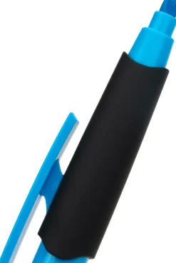 Długopis plastikowy z zakreślaczem touch pen EMMETT / Jasnoniebieski 1096524