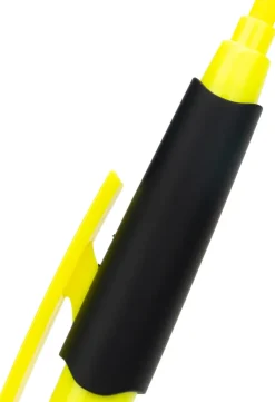 Długopis plastikowy z zakreślaczem touch pen EMMETT / żółty 1096508