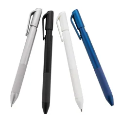 Długopis przekręcany TwistLock, RABS / Srebrny P611.182