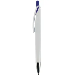 Długopis RIva w mocnym kolorze / Biały / czarny LT80835-N0102