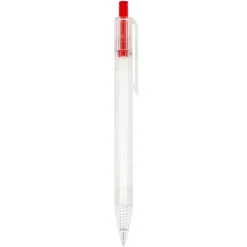 Długopis R-PET / Transparentny / czerwony LT80562-N0421