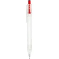 Długopis R-PET / Transparentny / czerwony LT80562-N0421