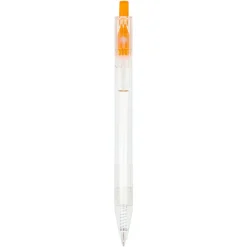 Długopis R-PET / Transparentny / pomarańczowy LT80562-N0426