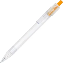 Długopis R-PET / Transparentny / pomarańczowy LT80562-N0426