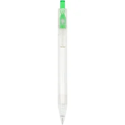 Długopis R-PET / Transparentny / zielony LT80562-N0431