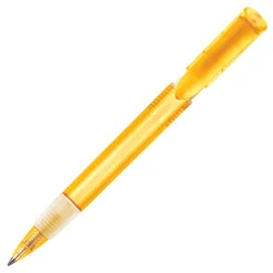 Długopis S40 Grip przejrzysty / Transparentny / żółty LT87527-N0441