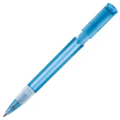 Długopis S40 Grip przejrzysty / Transparentny / niebieski LT87527-N0411