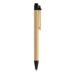 Długopis tekturowy z drewnianym klipsem / Recypen / Royal blue IP13127464